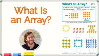 Arrays for Kids  Math for 2nd Grade  Kids Academy [upl. by Anivahs]