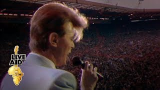 David Bowie  Rebel Rebel Live Aid 1985 [upl. by Reniar]