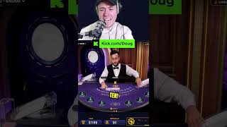 200 Blackjack Win shorts dealer hugewin [upl. by Elisabetta]