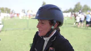 Land Rover Burghley Horse Trials 2018  Showjumping Caroline Powell [upl. by Davidson317]