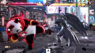 Panda Vs Devil Jin  Tekken 8 on AMD Rx 570 [upl. by Skipton]