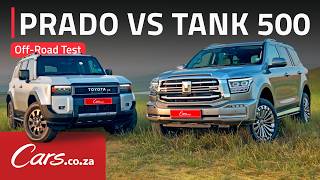 4x4 Test New Tank 500 vs New Toyota Prado  Comprehensive offroad comparison [upl. by Nahallac158]