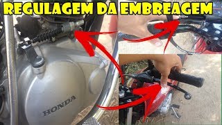 Como Fazer a Regulagem da Embreagem [upl. by Bushore461]