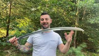 Review Cold Steel British 1796 Light Cavalry Sabre [upl. by Pan]