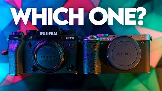 Fujifilm XT5 vs Sony A7cii Comparison Full Frame vs APSC [upl. by Yeldah651]