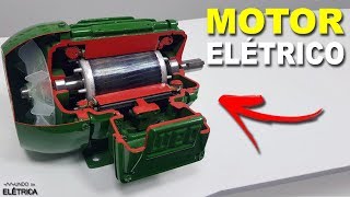 MOTOR elétrico  Como FUNCIONA um motor TRIFÁSICO [upl. by Swarts]