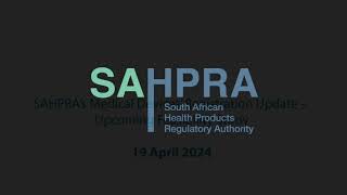 SAHPRAs Medical Devices Registration Update Upcoming Feasibility Study [upl. by Ahsinned]