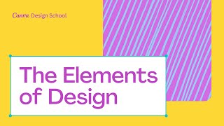 Understanding the Elements of Design  Graphic Design Basic [upl. by Eirallih]