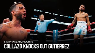 WOW  Oscar Collazo vs Reyneris Gutierrez  Knockout [upl. by Irab]