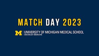 Match Day 2023 at University of Michigan Medical School [upl. by Kyriako]