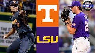 10 Tennessee vs 1 LSU Dollander vs Skenes Great Game  2023 College Baseball Highlights [upl. by Anehc206]