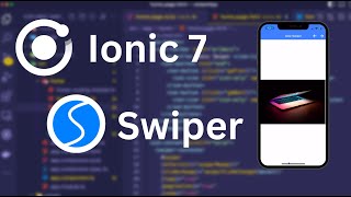 How to implement Swiper with Ionic 7 ionslides removed [upl. by Kattie]