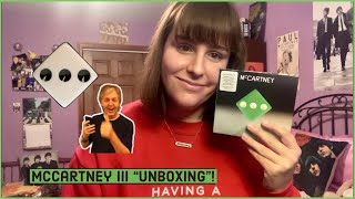 McCartney III Is Here Target Exclusive CD Unboxing [upl. by Cynde609]