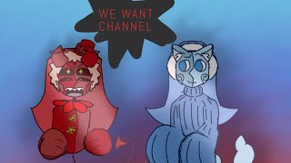 Bloody and Lunar create a channel In RecRoom [upl. by Htelimay]