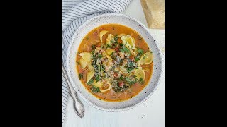 Instant Pot Minestrone Soup with Tuttorosso Tomatoes [upl. by Pass]