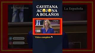 Cayetana Álvarez de Toledo deja tocado y hundido a Félix Bolaños pedrosanchez españa psoe pp [upl. by Atirec]