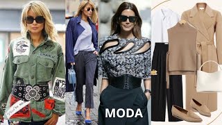 MODA TENDENCIA OTOÑO INVIERNO 20242025 OUTFITS PARA LEVANTAR TU AUTOESTIMA EN UN SOLO PASO MUJER [upl. by Lyrad]