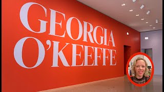 Georgia OKeeffe quotMy New Yorksquot at Art Institute [upl. by Atiuqrahs]