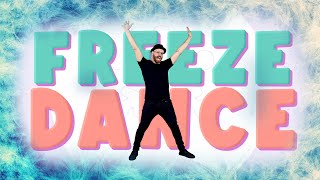 Freeze Dance Song  DJ Raphi  Dance Party for kids [upl. by Merkley]