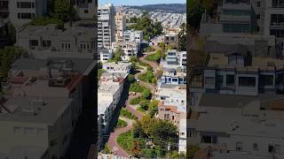 Visit the Crookedest Street in the World in San Francisco shorts [upl. by Norton]