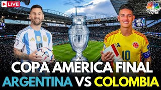 🔴Argentina vs Colombia LIVE Score  2024 Copa America FINAL LIVE  Messi VS James Rodriguez  N18G [upl. by Katrinka261]