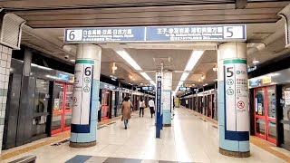 《乗り換え》飯田橋駅、メトロ有楽町線から南北線へ。 Iidabashi [upl. by Mayfield274]