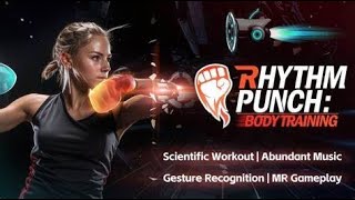 VR Rhythm Punch Elevate Your Fitness Game quest3s quest3 meta [upl. by Oznola]