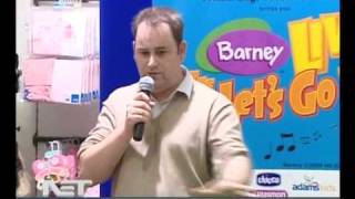 Barney press conference on net news [upl. by Teuton]