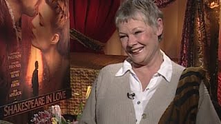 Judi Dench talks about playing Queen Elizabeth I in the 1998 film Shakespeare in Love [upl. by Tremann]