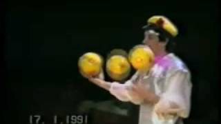 Valentin Chernov  Football balls juggler 1991 [upl. by Nnasus353]