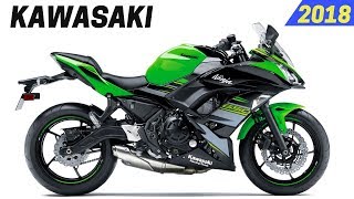 NEW 2018 Kawasaki Ninja 650 Specs  Redesign with New Color Schemes [upl. by Nnylcaj]