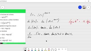 Derivación logarítmica [upl. by Kirkwood]