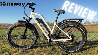 HIMIWAY Cruiser REVIEW  Fettes EBike mit großem Akku im Test [upl. by Alegnat]