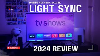 Philips Hue 8K Sync Box Review [upl. by Aivizt]