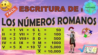 NUMEROS ROMANOS del 1 al 10 000 [upl. by Collins]