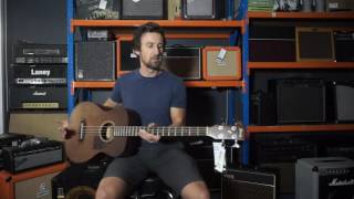 IBANEZ PCBE12MH ACOUSTIC BASS  QUICK REVIEW [upl. by Klusek]