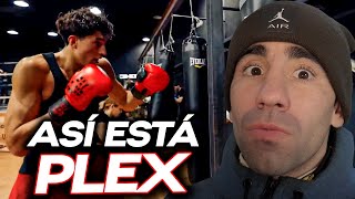 PLEX SE PREPARA PARA LA VELADA 4 🥊Reacción leaagomez [upl. by Htbazile]