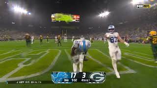 4th and 1 Eh may as well score GIBBS TOUCHDOWN FOR DETROIT [upl. by Annair]