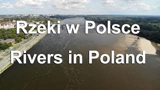 🇵🇱 Najdłuższe rzeki w Polsce 4K Top 10 Polska z lotu ptaka Longest rivers in Poland 2022 [upl. by Mcfarland]