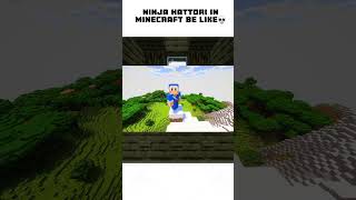 Ninja hattori in Minecraft HINDI [upl. by Raimundo]