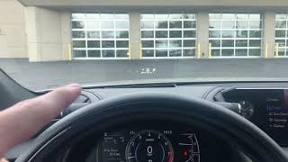 2020 Lexus ES HOW TO Control your heads up display [upl. by Akimrehs]