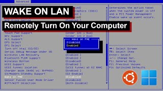 Wake On Lan  Remotely Turn On Your Computer [upl. by Euqnomod]