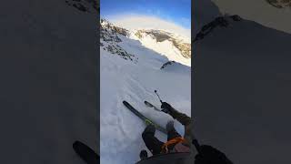 Pente raide et bonne neige le combo magique 👌🏼 skiing skitouring [upl. by Chloris]