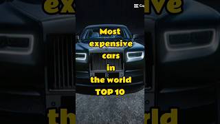 10 most 😱 expensive cars in the world 🌎top10 shorts trending [upl. by Ydorb]