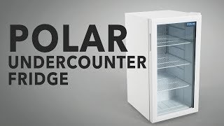 Polar Under Counter Display Fridge White CF750 [upl. by Lien459]