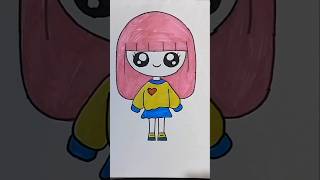 How To Draw A Barbie Girl shorts ytshorts barbie youtubeshorts trending drawing viralvideo [upl. by Magee]