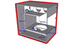 PARAFLEX Subwoofer PLAN [upl. by Hamann599]