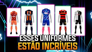 TOP 15 UNIFORMES MAIS BONITOS DO EFOOTBALL 2024 [upl. by Samot]