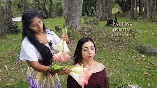 ASMR HEALING  PURIFICATION NECK amp FACE MASSAGE PAULINA  LIMPIA  SPIRITUAL CLEANSING [upl. by Nylirej615]