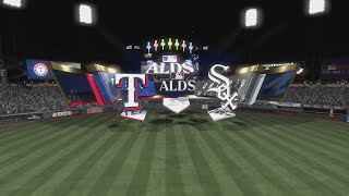 MLB The Show 24Chicago White Sox FranchiseSeason 3 Episode 35ALDS Game 5vs Texas Rangers [upl. by Assel]